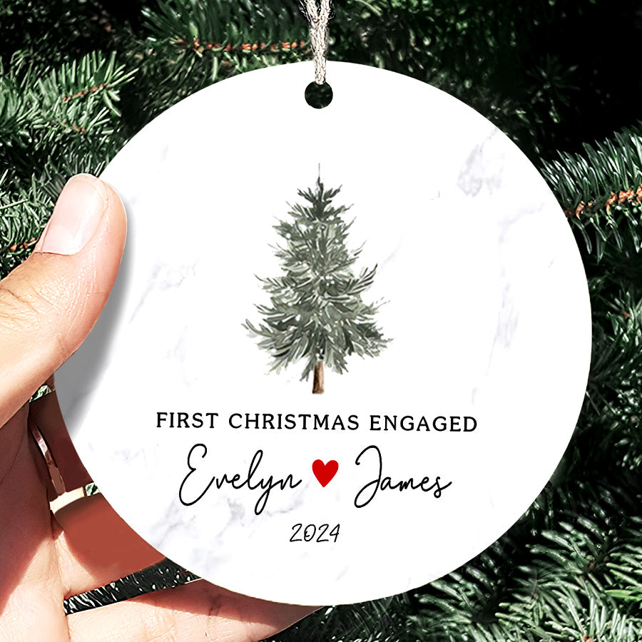 Just Engaged Ornament