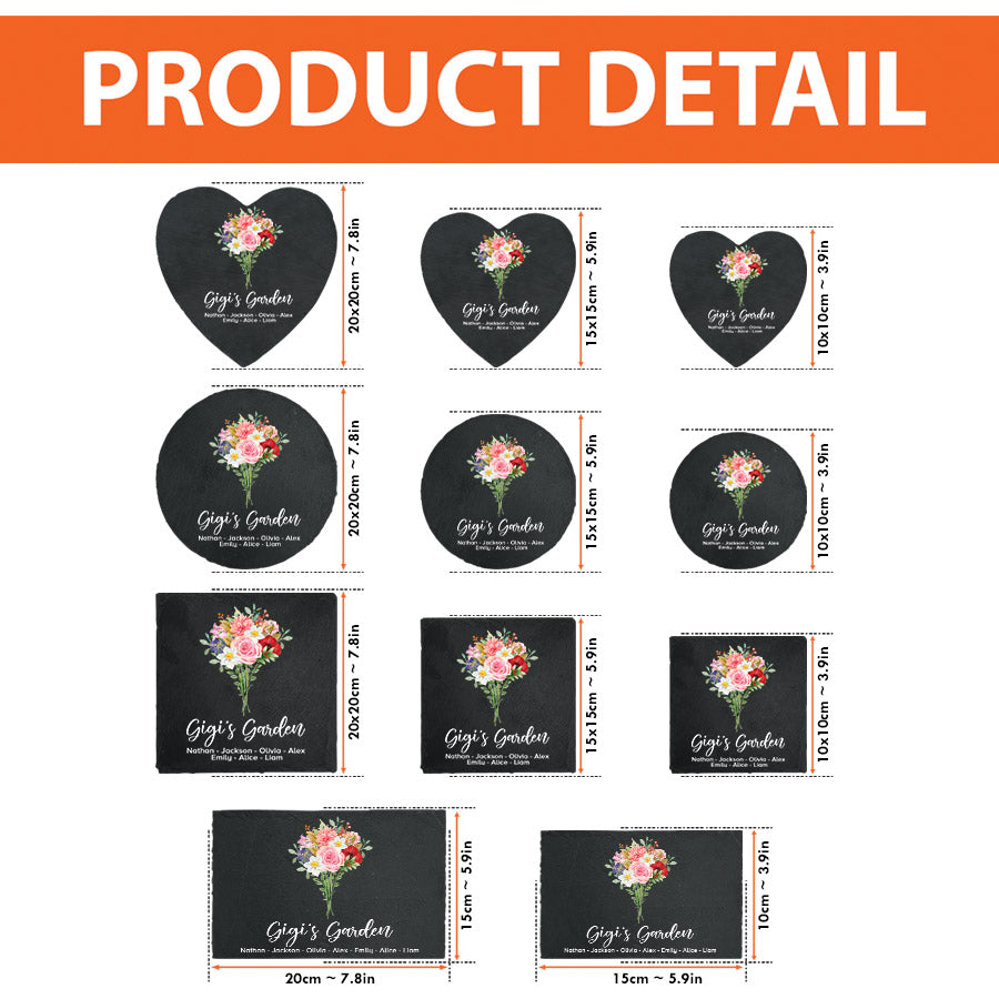 Birth Flower Garden for Gigi