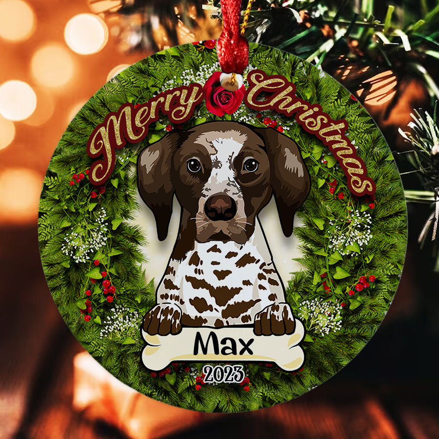 Dog Ornament Personalized