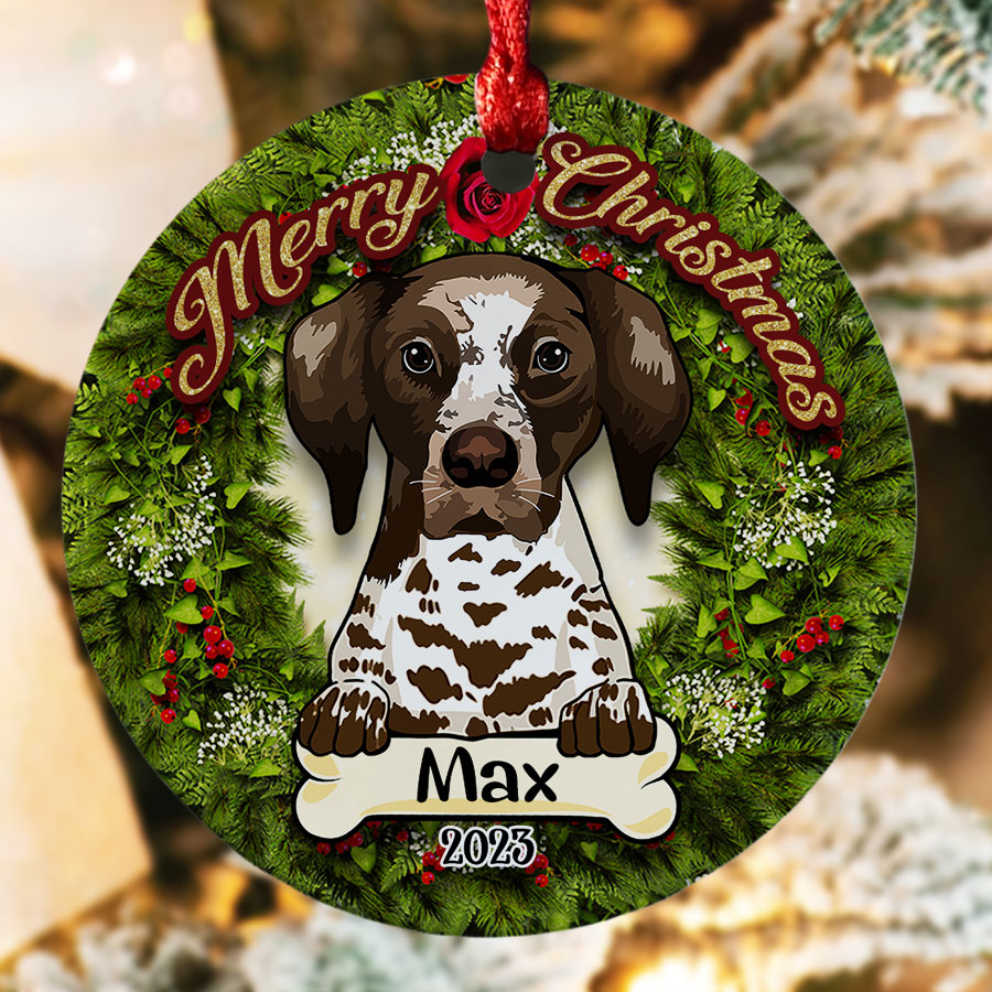 Dog Ornament Personalized