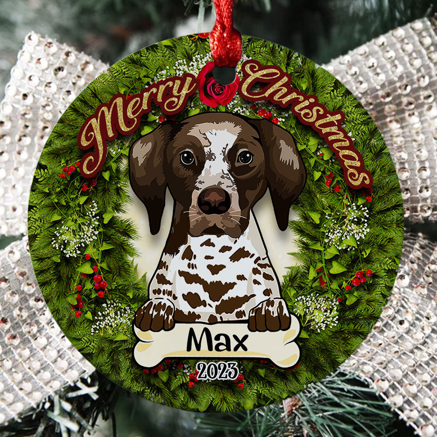 Dog Ornament Personalized