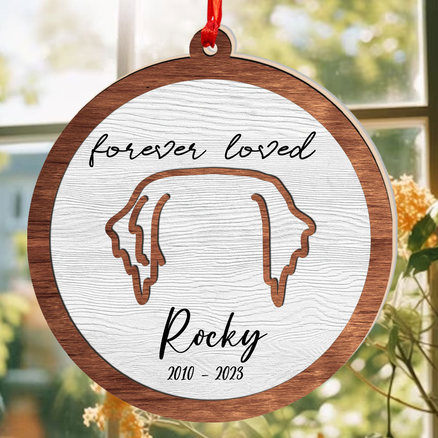 Golden Retriever Memorial Ornament