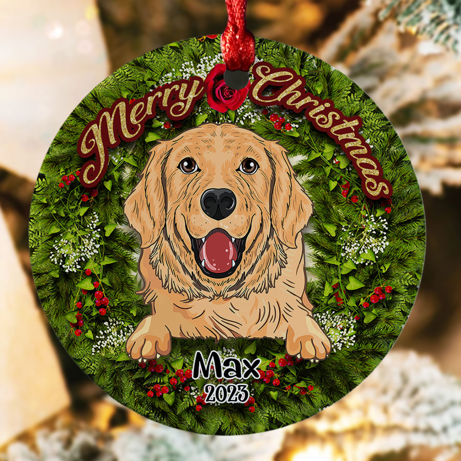 Golden Retriever Ornament