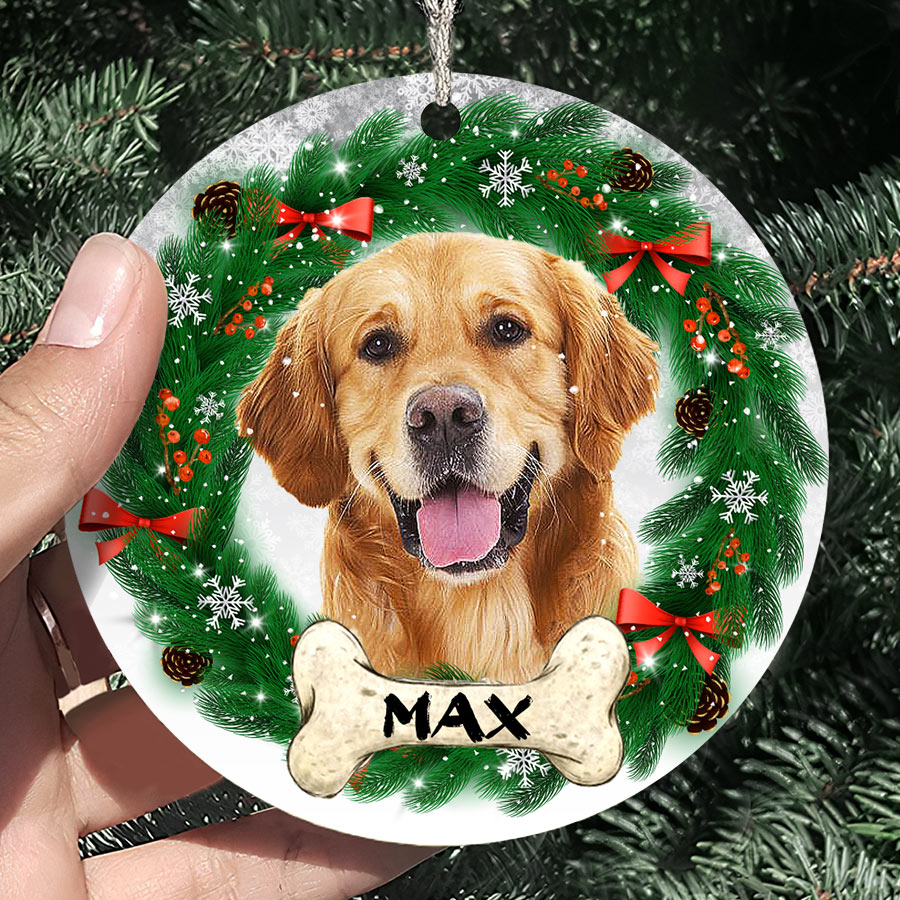 Dog Ornaments Personalized