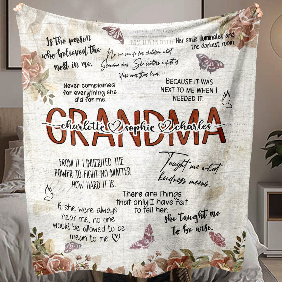 Grandma Custom Blanket