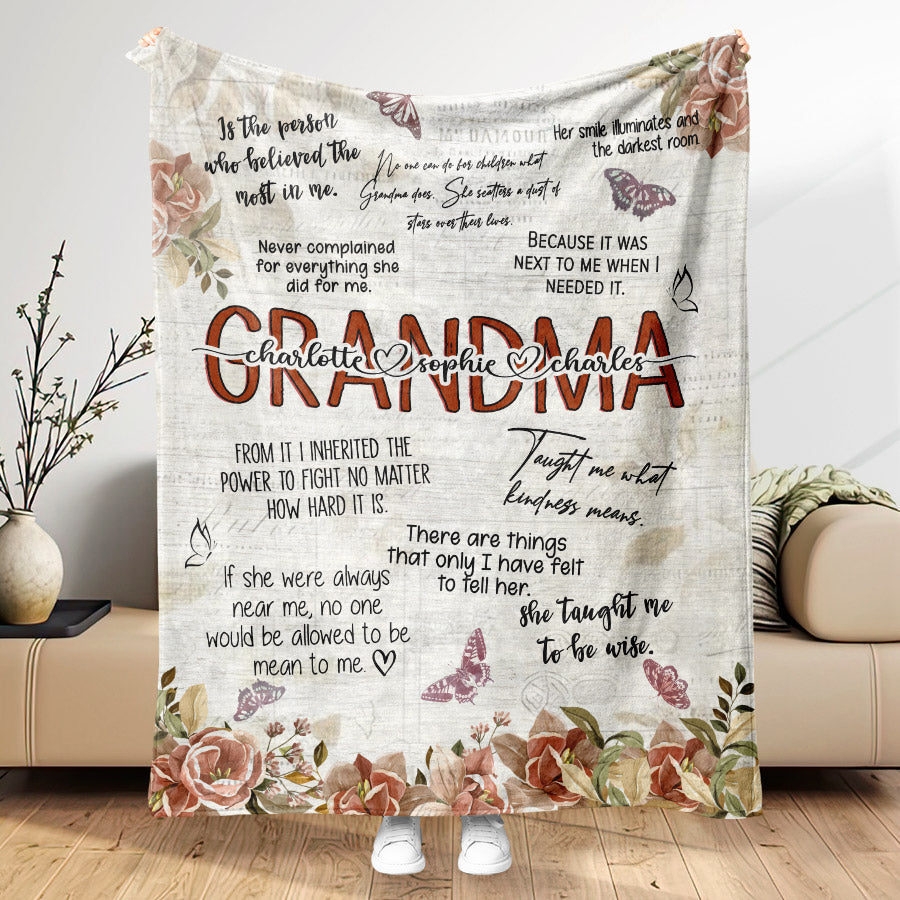Grandma Custom Blanket