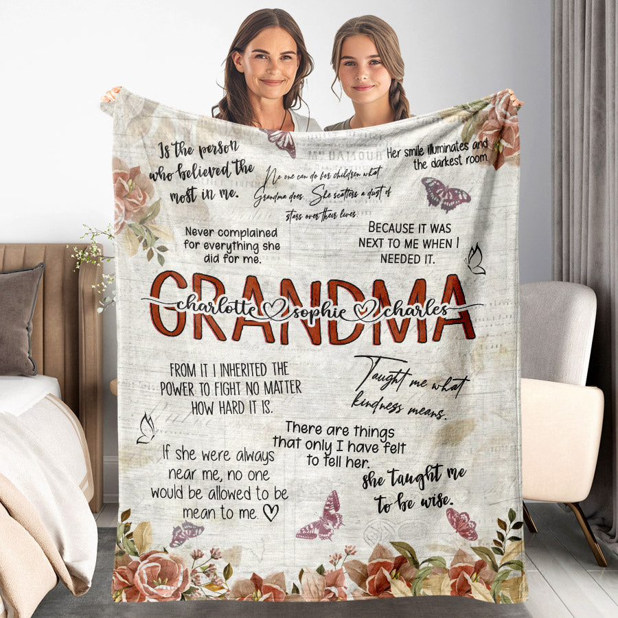 Grandma Custom Blanket