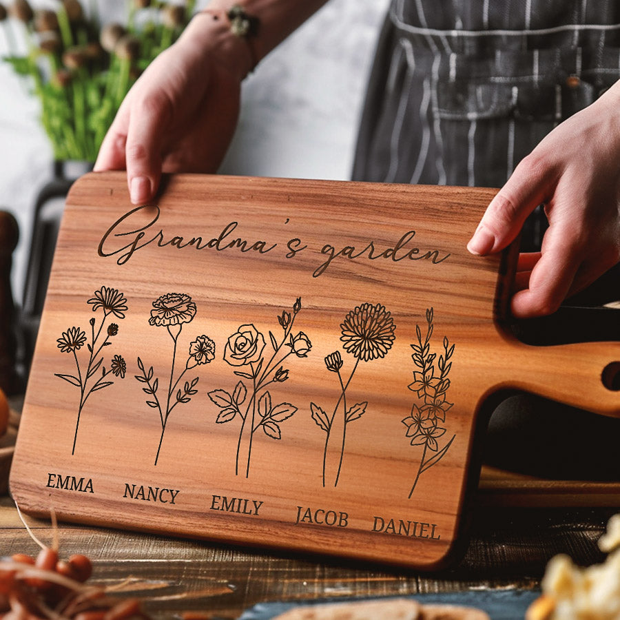 Custom Grandma’s Garden Gifts