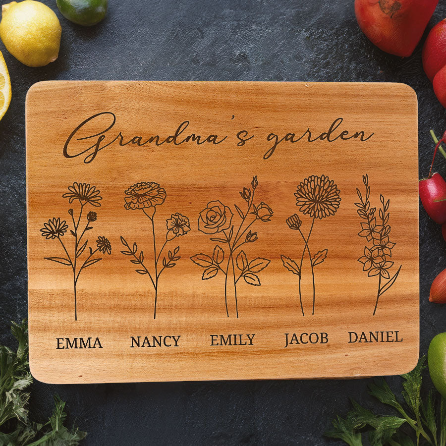 Custom Grandma’s Garden Gifts