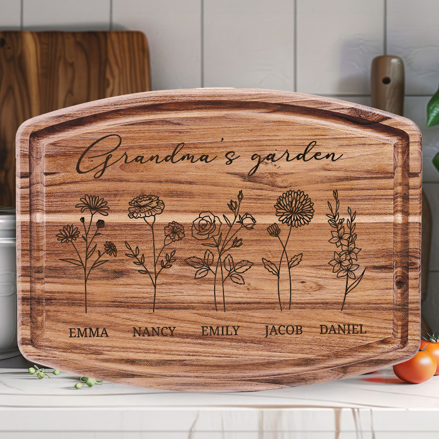 Custom Grandma’s Garden Gifts