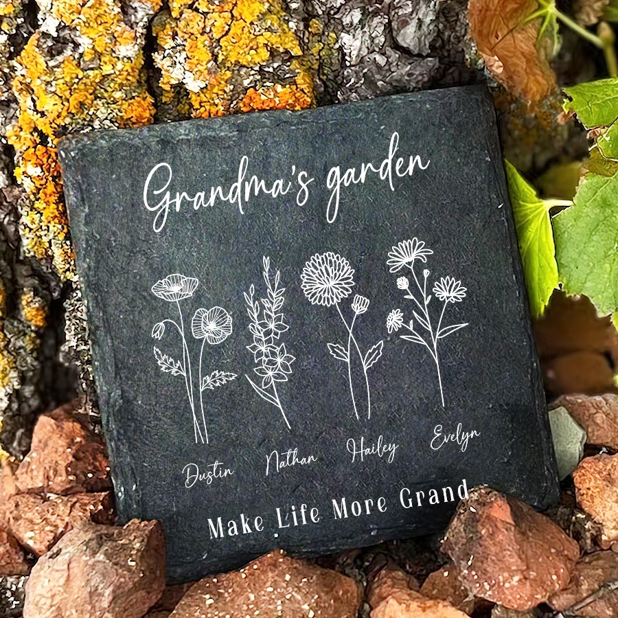 Custom Birth Flower Garden Gift