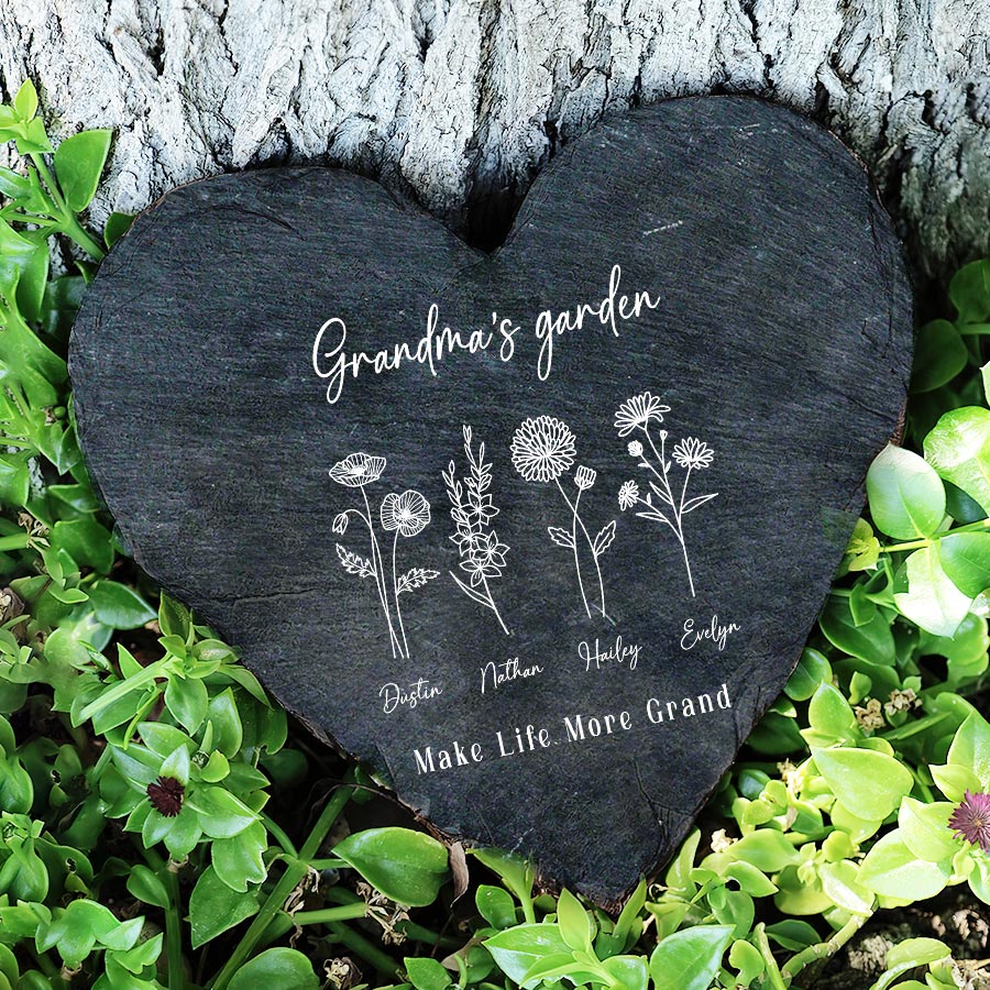 Custom Birth Flower Garden Gift