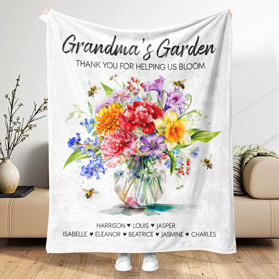 Grandma’s Garden Birth Flowers Gifts