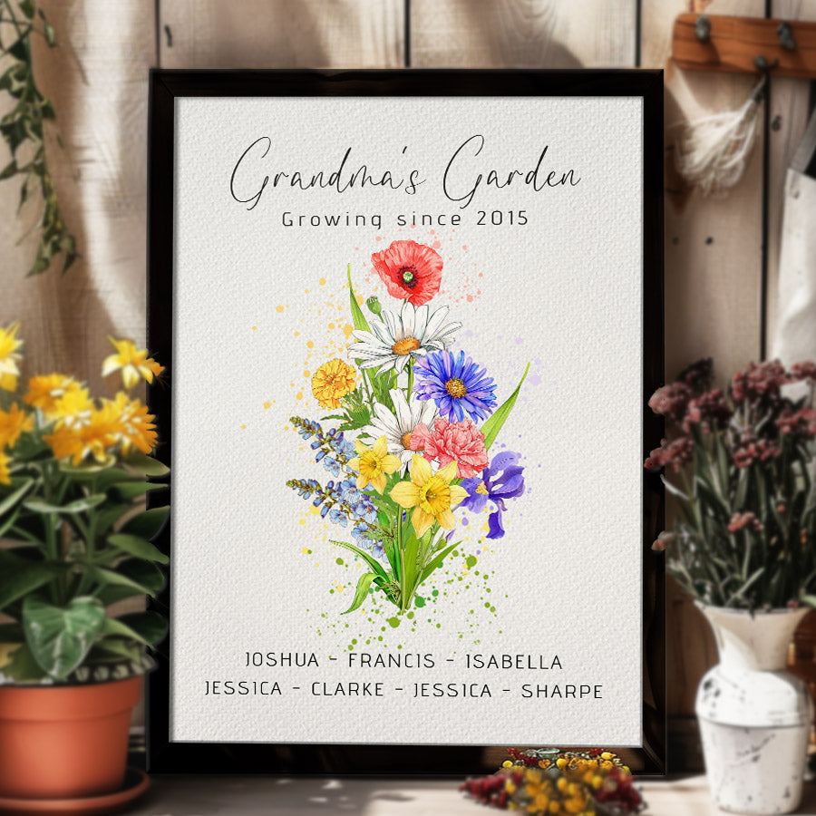 Personalised Grandma Gifts for Mothers Day