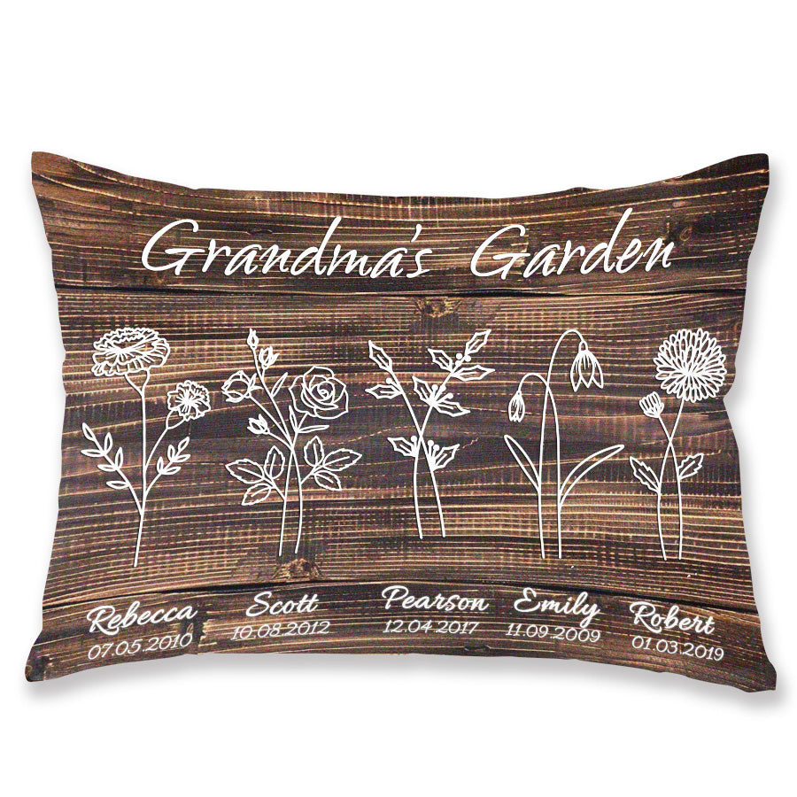 Grandma’s Garden Pillow