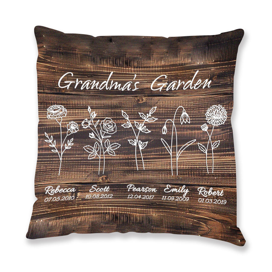 Grandma’s Garden Pillow