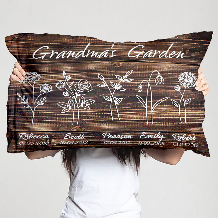 Grandma’s Garden Pillow