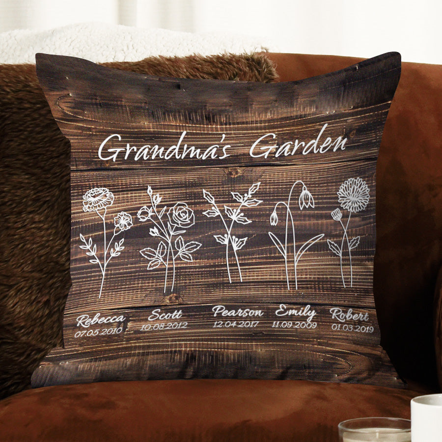 Grandma’s Garden Pillow