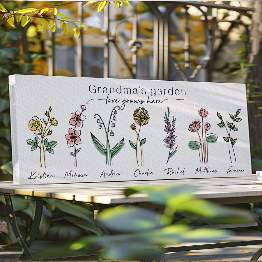 Grandma’s Garden Sign