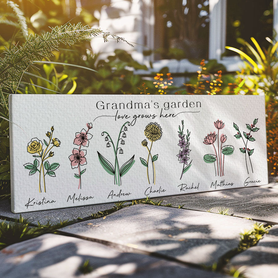 Grandma’s Garden Sign