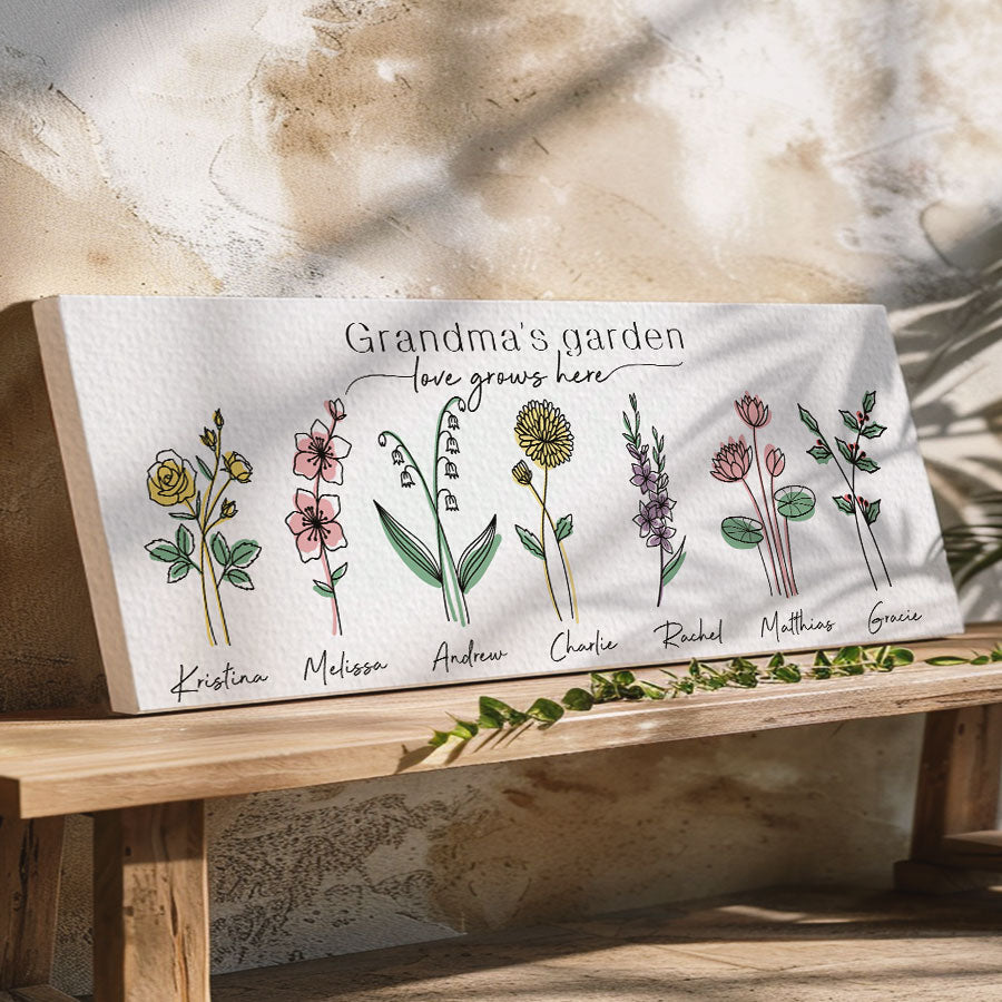 Grandma’s Garden Sign