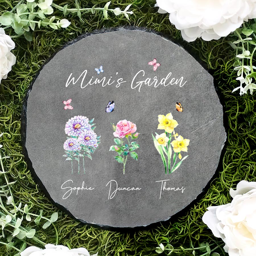 Grandma’s Garden Stepping Stone