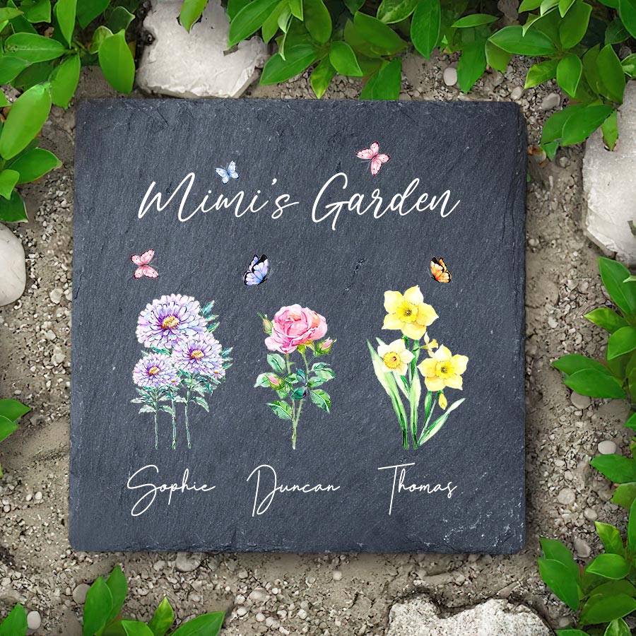 Grandma’s Garden Stepping Stone