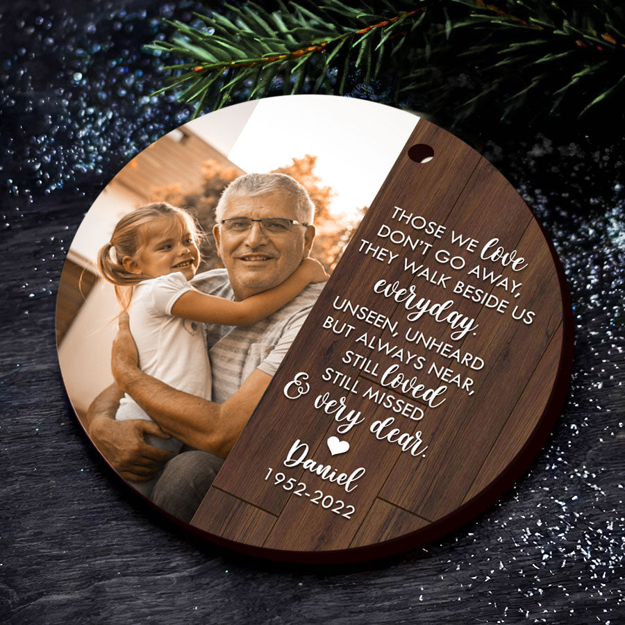 Those We Love Don’t Go Away Ornament