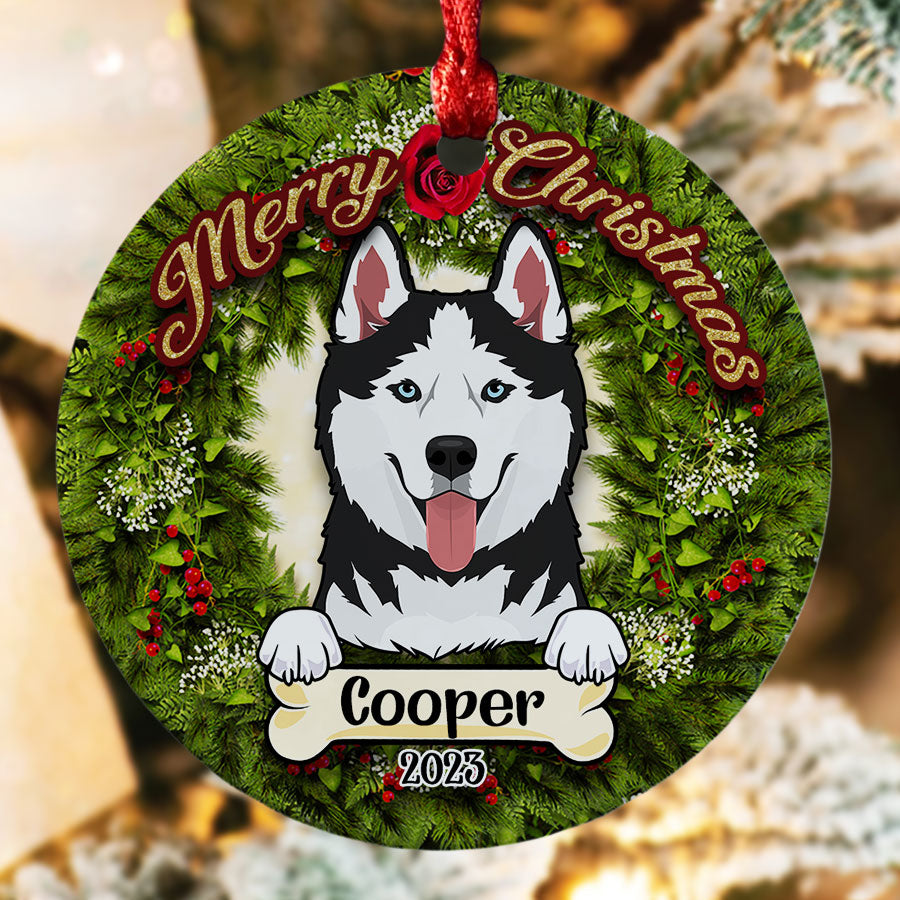 Husky Ornament