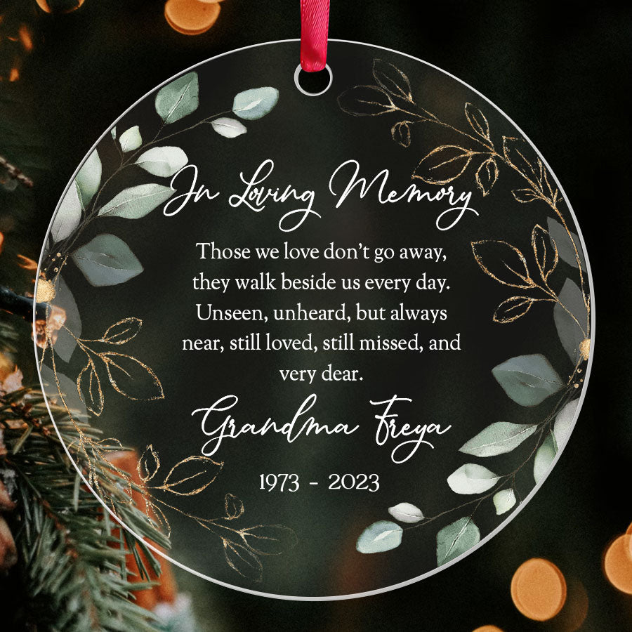 Ornament for Lost Loved One