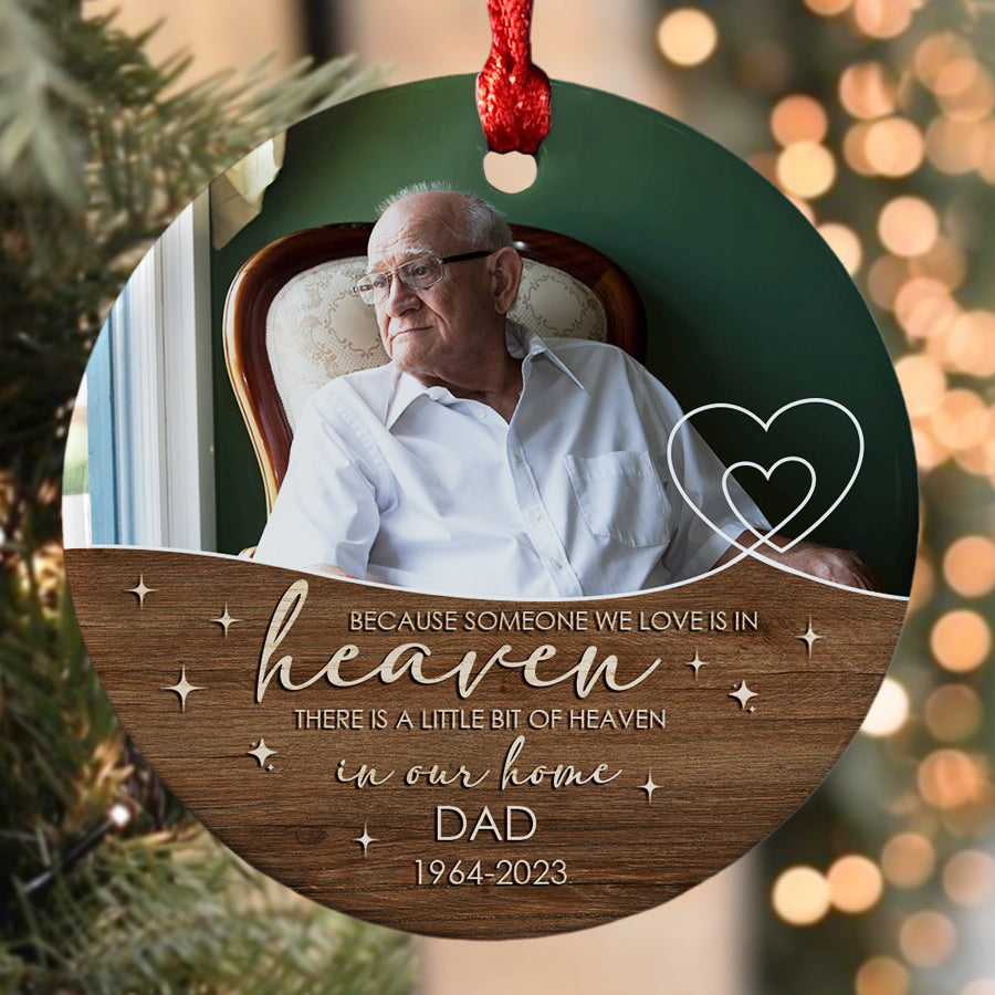 Custom Memorial Ornaments With Picture