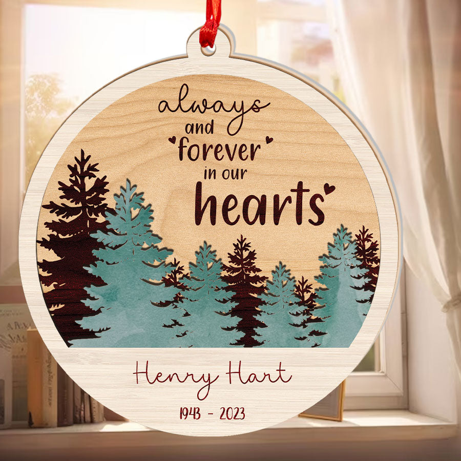 In Memory Ornament | Ornament Memorial Loved One | Always And Forever ...