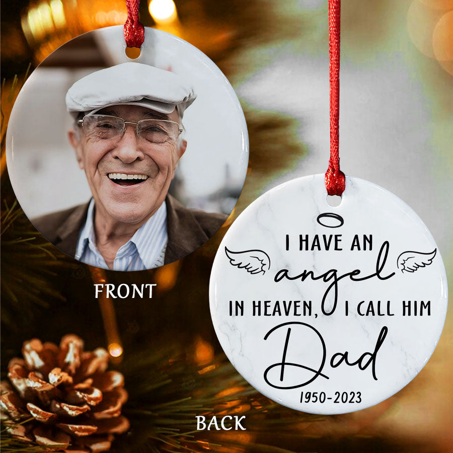 Memorial Ornament Dad