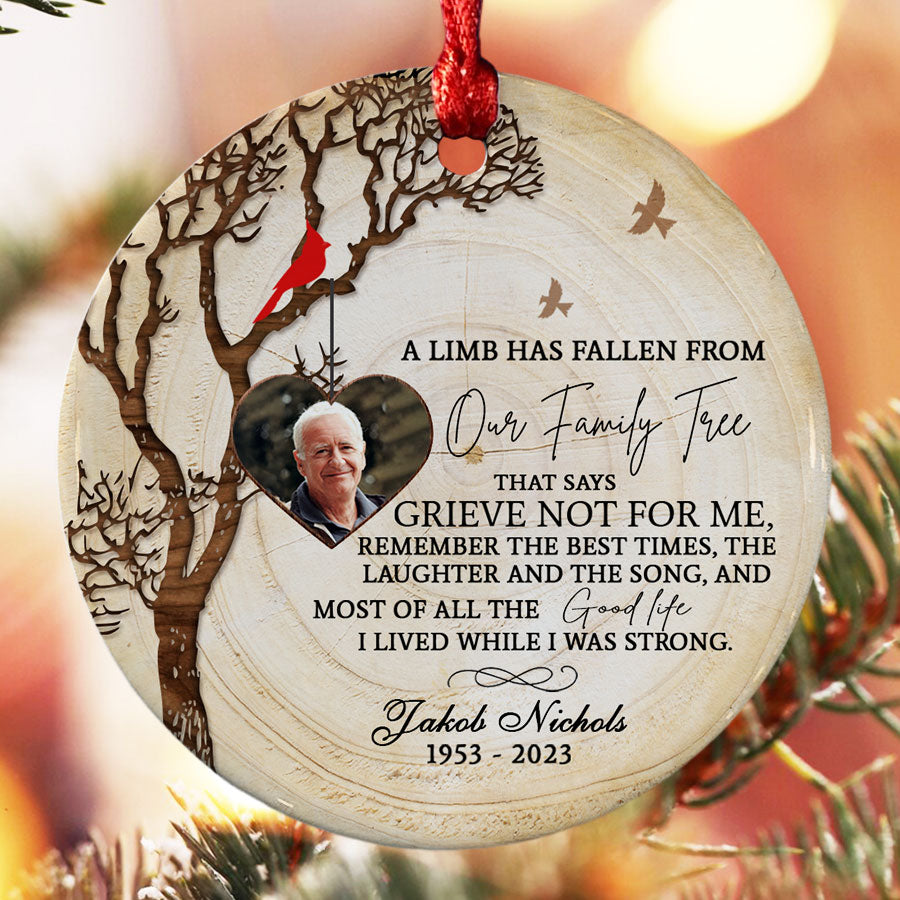 Customized Memorial Ornaments