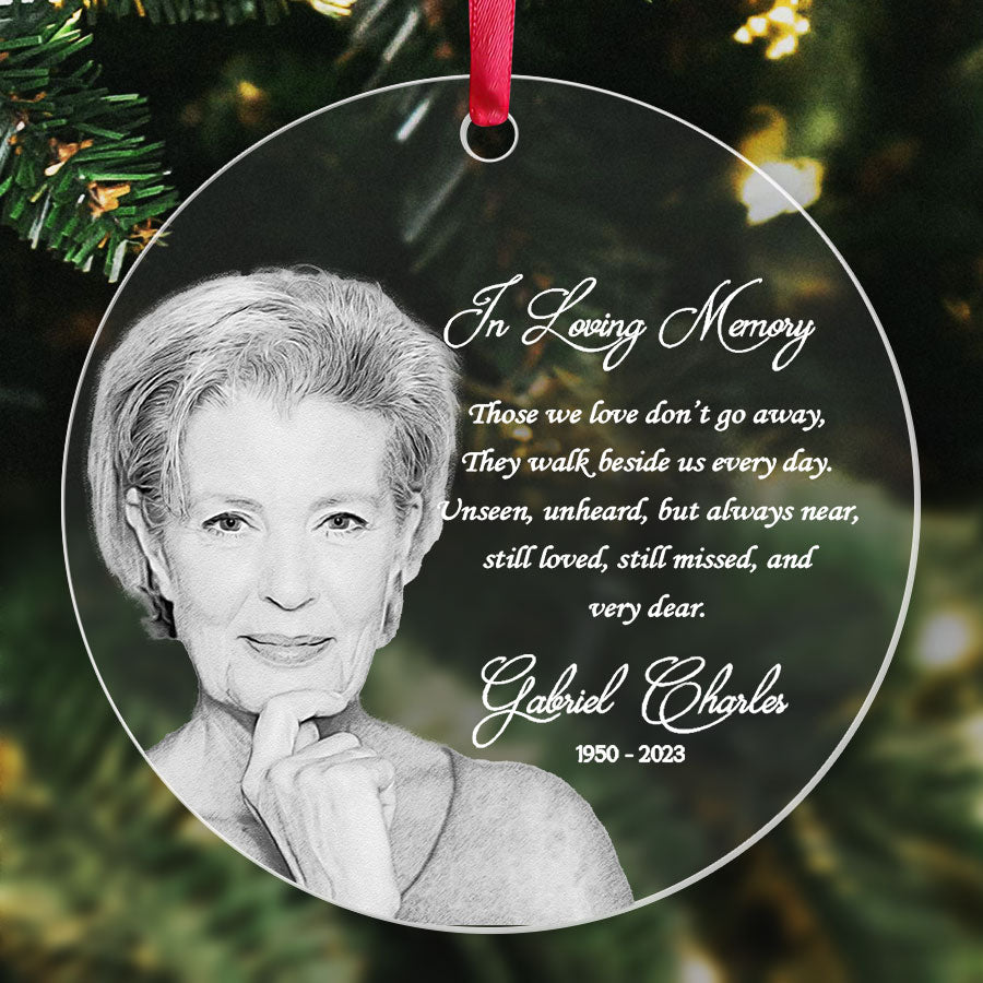 Christmas Ornament in Remembrance