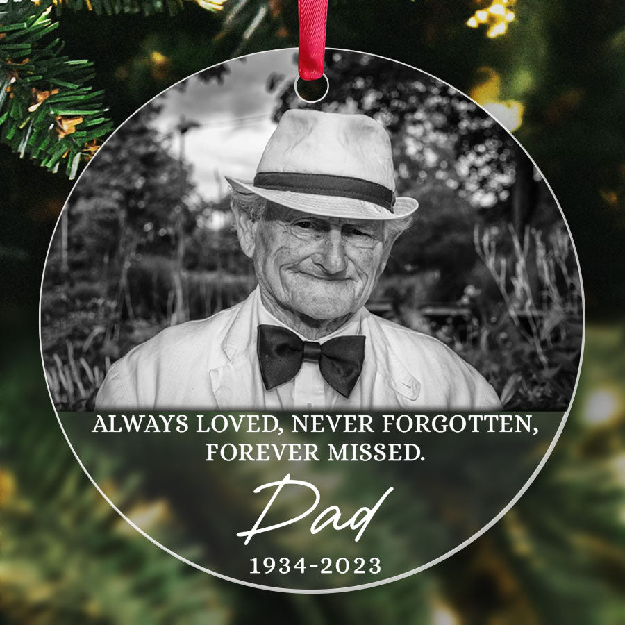 Always Loved Never Forgotten Ornament