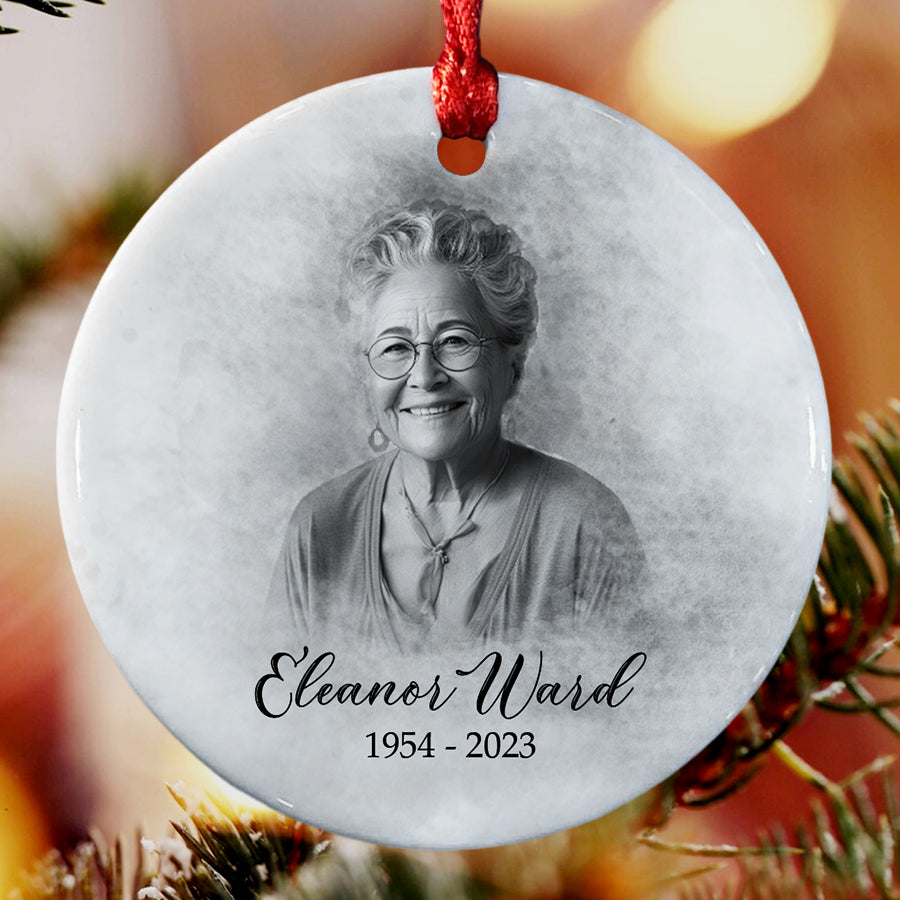 Mom in Heaven Ornament