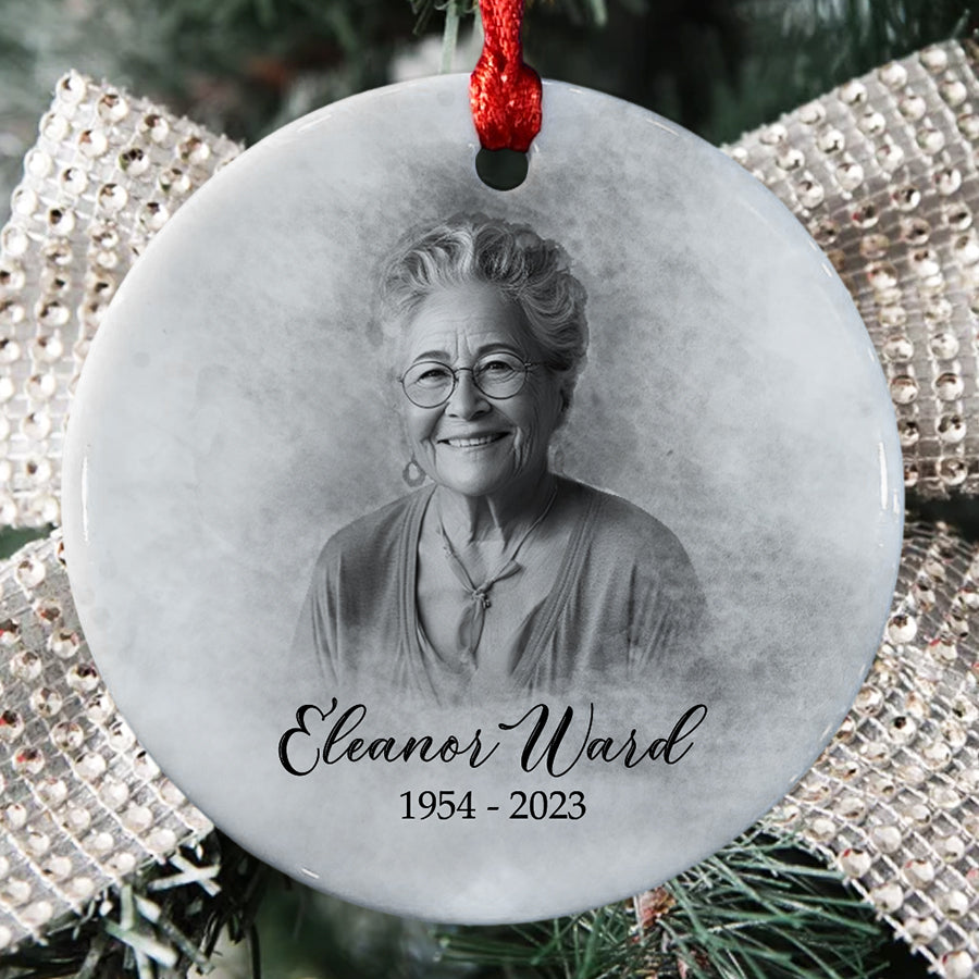 Mom in Heaven Ornament