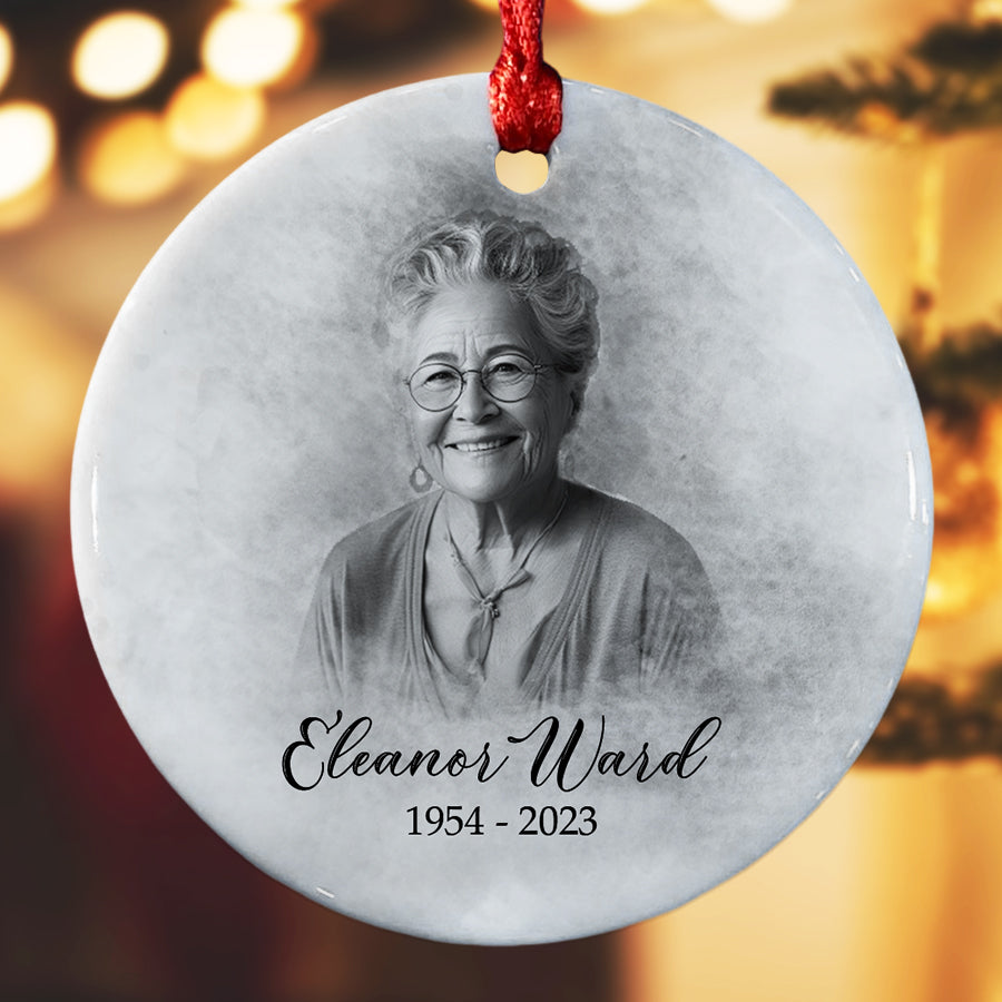 Mom in Heaven Ornament