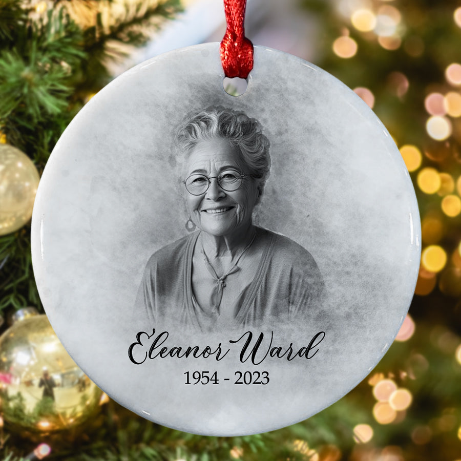 Mom in Heaven Ornament