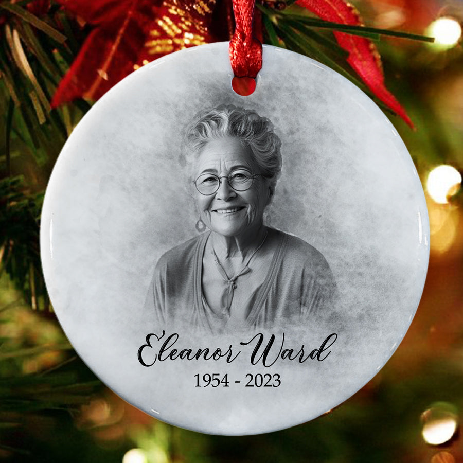 Mom in Heaven Ornament