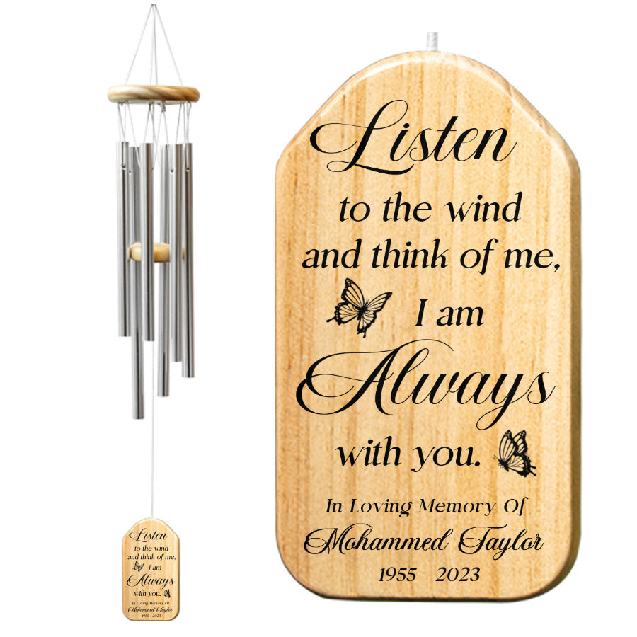 Memorial Wind Chime Personalized