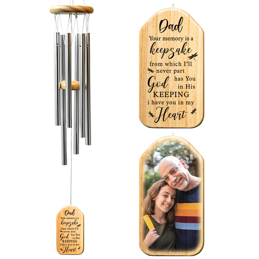 memorial wind chime personalized