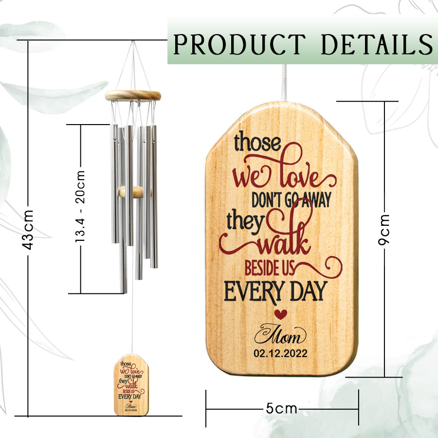 Memorial Wind Chimes Personalized