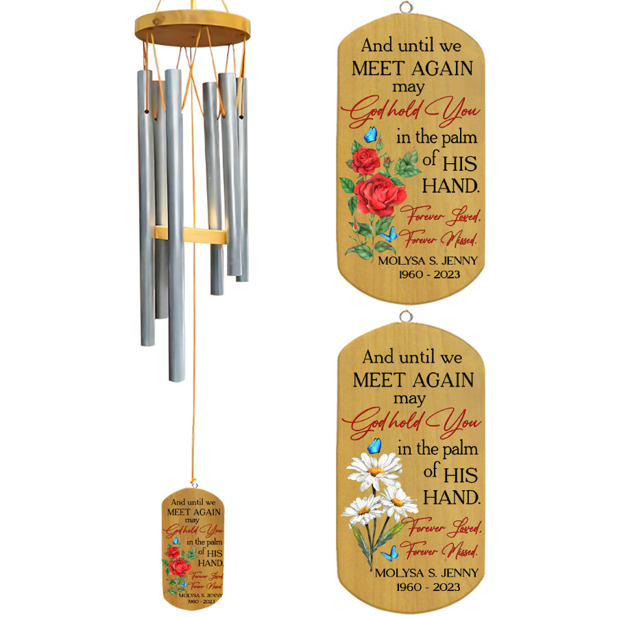 memorial wind chimes sympathy gift