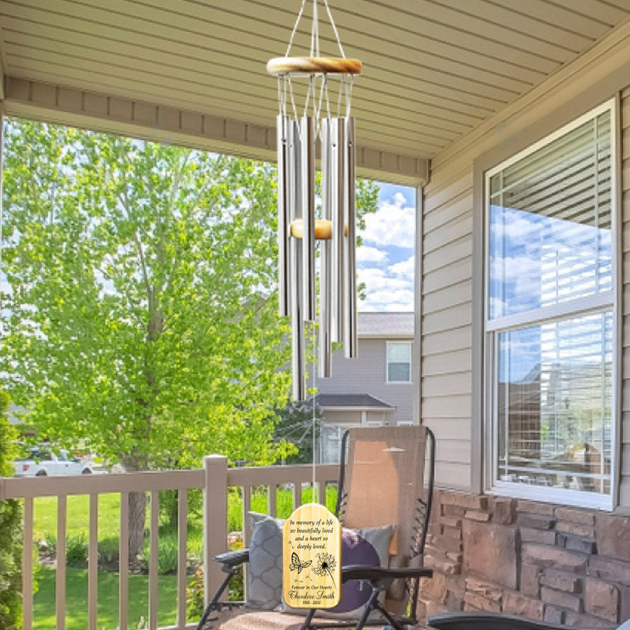 Memorial Windchimes for Loss of Father
