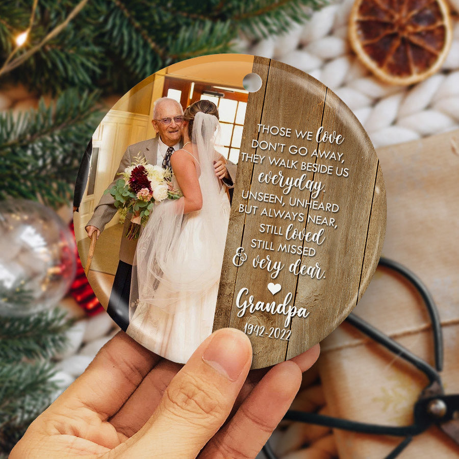 memory ornaments with picture