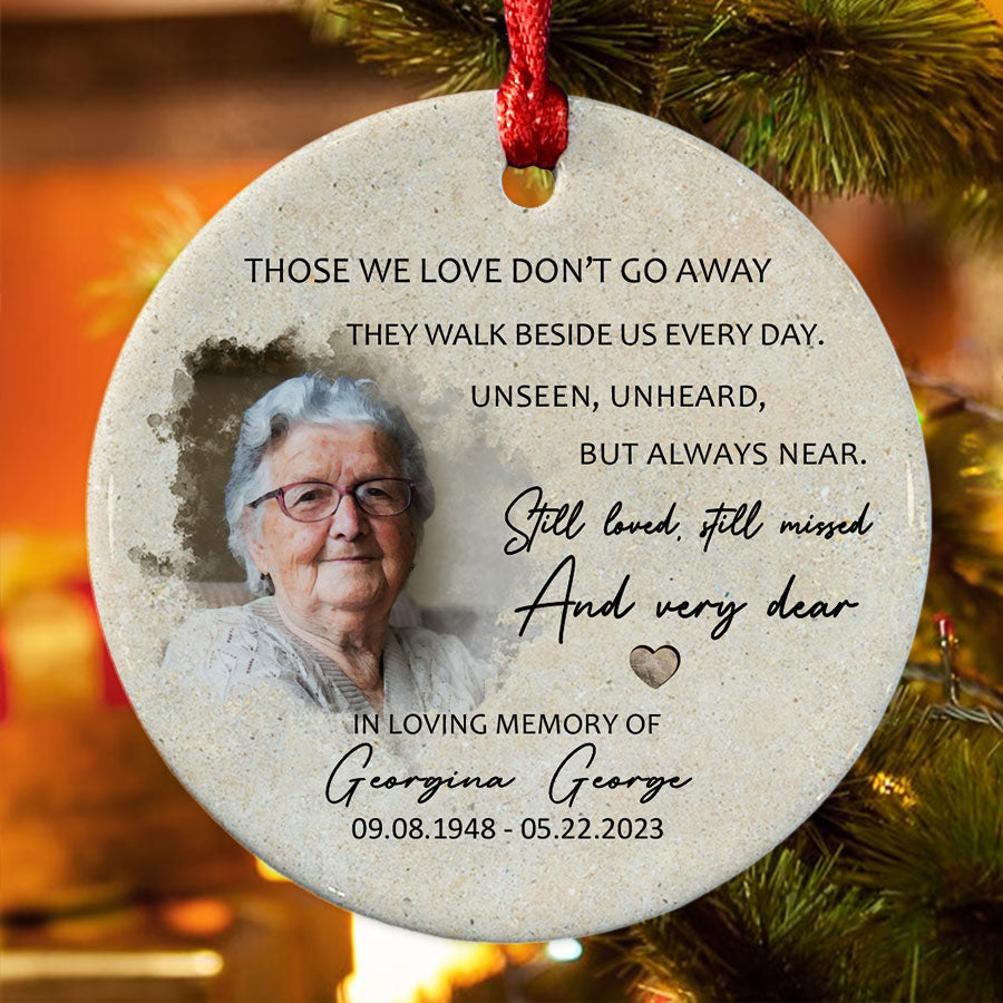 In Memory of Mom Ornaments