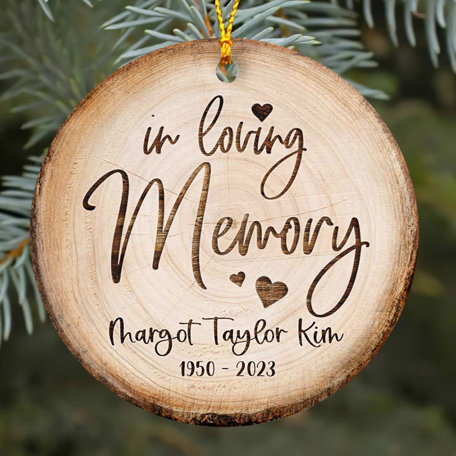 Mom Memorial Ornaments