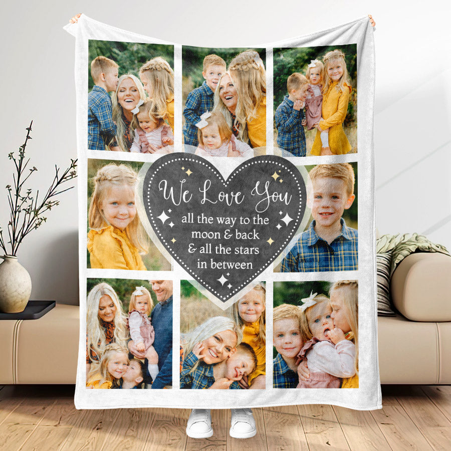 Personalised Blankets Mothers Day